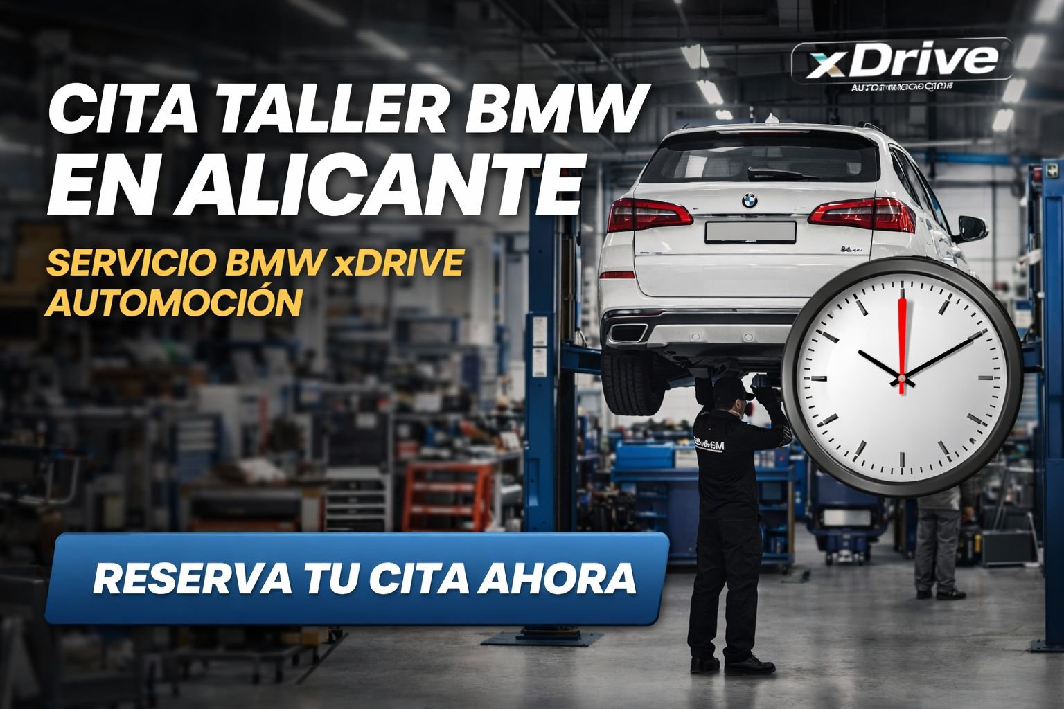 Cita Taller BMW en Alicante: Servicio Especializado para tu BMW | xDrive Automoción