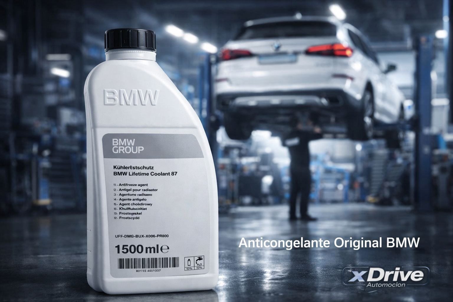 BMW Lifetime Coolant 87 Original | Refrigerante BMW Group Anticongelante Premium 3 BMW Lifetime Coolant 87 Original | Refrigerante BMW Group Anticongelante Premium