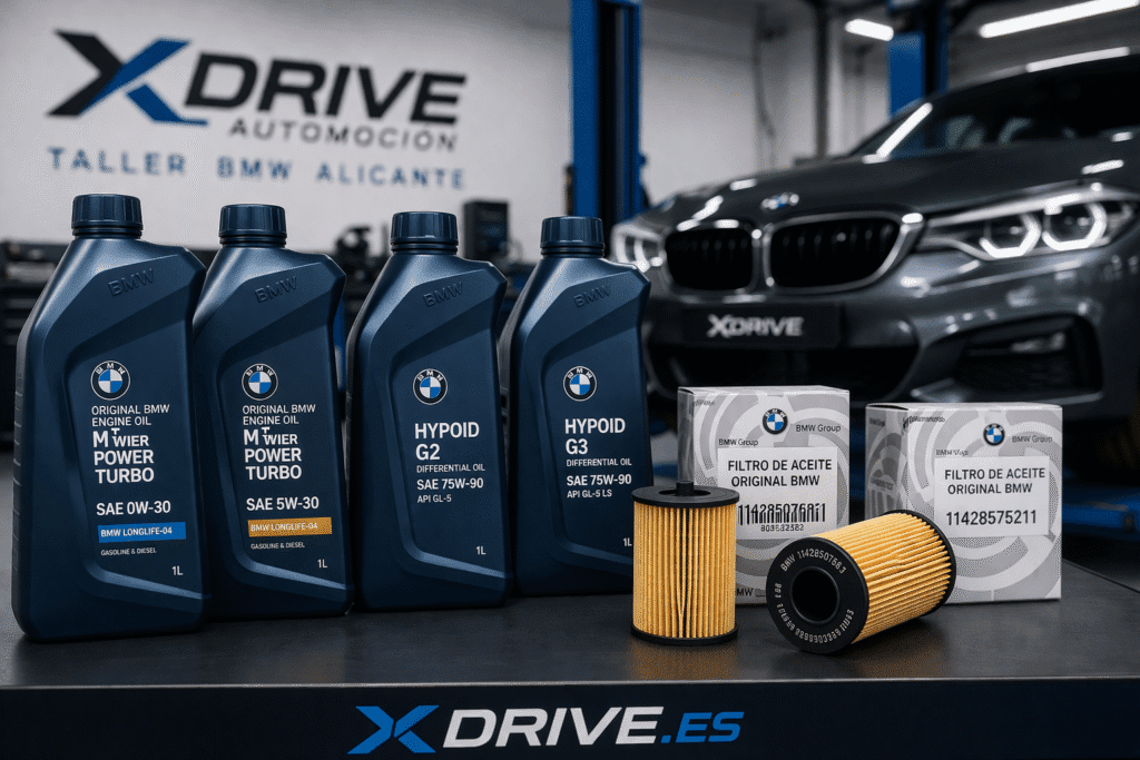 Aceites y Filtros Originales BMW | XDrive Automoción – BMW Taller Alicante 2 bmw aceite 0w30