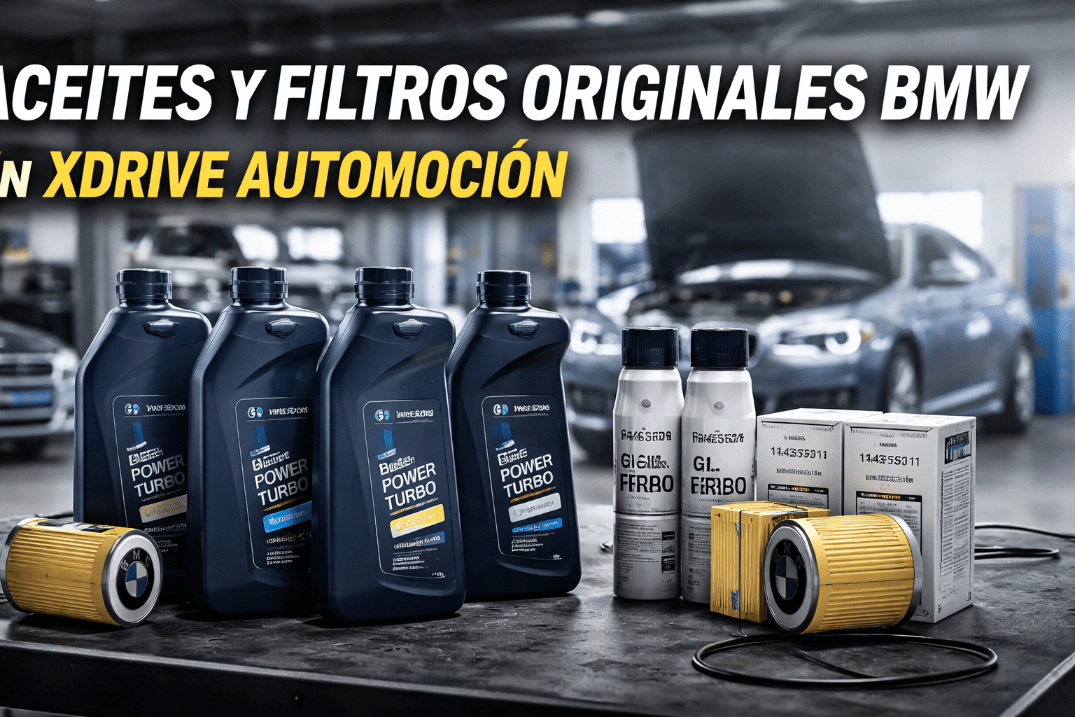 Aceites y Filtros Originales BMW | XDrive Automoción – BMW Taller Alicante